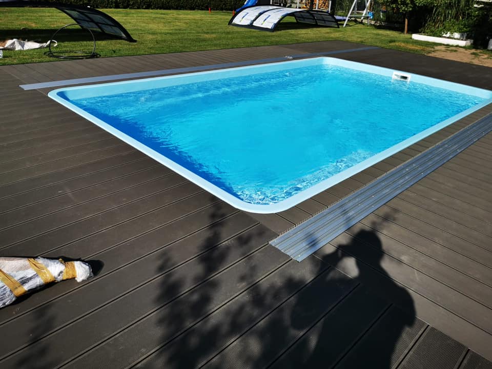 Budowa tarasu z deski kompozytowej Twinson